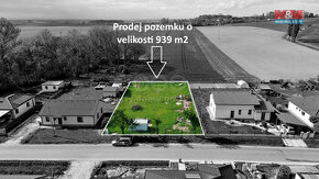 Prodej pozemku k bydlení, 939 m², Lhota pod Libčany