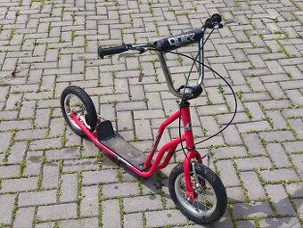 Dětská koloběžka QUICK Sport PLATINIUM - červená