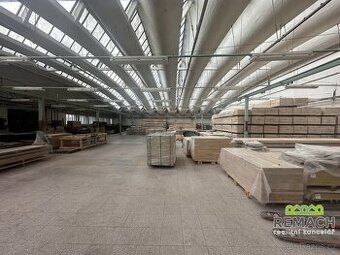Pronájem sklady,výroba,venkovní plochy, kanceláře,5 500 m2 -