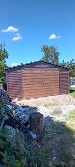 Plechová garáž 5x6m