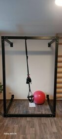 masivní half power rack posilovací klec