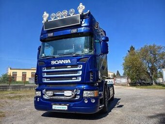Scania R500 V8 Topline,standart,2x klima,ALU kola,pneu 80%