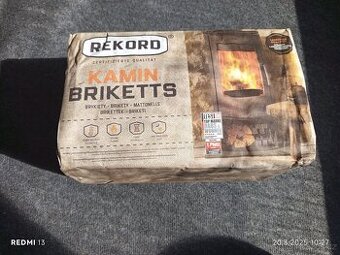 Hnědouhelné brikety REKORD 10kg