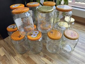Zavařovací sklenice od medu/na med, objem 720 ml