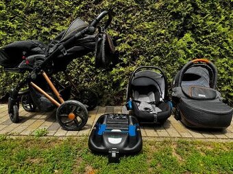 Kočárek 3v1 Milu kids castello limited