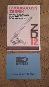 Prodej - dvoukolový žebřík ZD 12