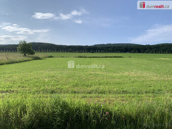 prodej krásného slunného st. pozemku o výměře 3.906 m2 v obc