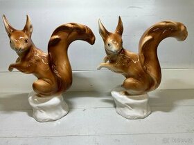 2x krásná veverka Royal DUX 24cm vysoká - 1