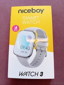 Niceboy Smartwatch3 šedé