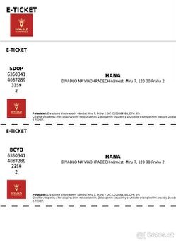 Hana - Divadlo na Vinohradech