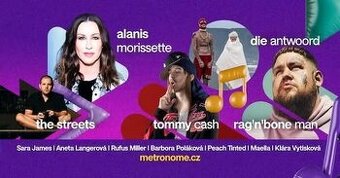 Festival METRONOME ALANIS MORRISSETE , Rag'n'Bone Man (GB)