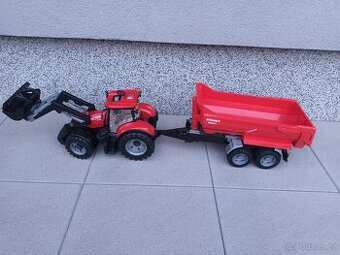 Traktor s vlekem zn. Bruder