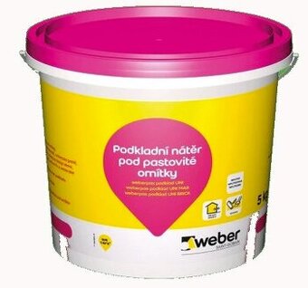 Podkladní nátěr Weberpas podklad UNI 20 kg - hnědá