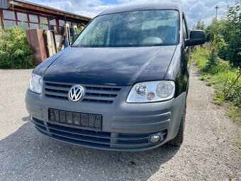 VW Caddy 1.9TDI-77kw,r.v.2006,klima,2xšoupačky.