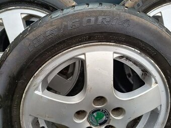 AL disky originál Škoda Fabia