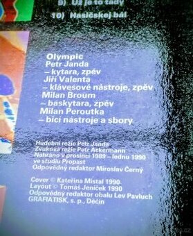 3xLP pro sběratele 1989_1990 OLyMPIC HIP HOP MAX