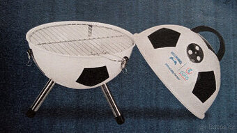 Přenosný gril ve tvaru fotbalového míče (NOVÝ)