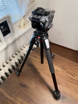 🎥 STATIV Manfrotto MK190XPRO3 + MVH500AH fluidní videohlava