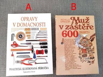 Knihy pro muže- Opravy v domácnosti, Muž v zástěře 600 recep