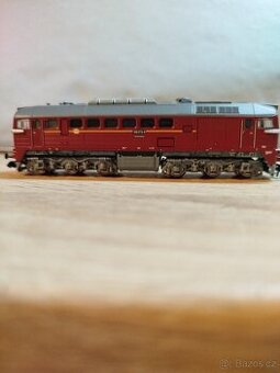 Model lokomotivy věřítku 1:160 Sergej - 1