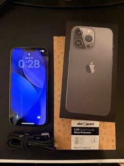 iPhone 13 Pro 128 GB nová baterie, šedý