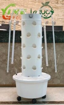 Hydroponická věž 6P5 s LED osvětlením