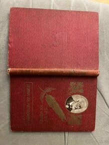 Verne: Honba za Meteorem, Vilímek 1909, vazba zlaté pero