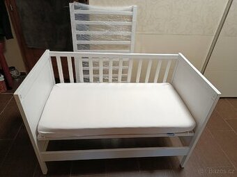 Detska postýlka Sundvik s matraci