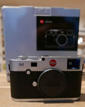 Leica M M (Typ 240) 24,0MP digitální fotoaparát - stříbrný