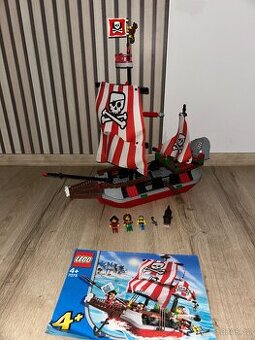 Lego 7075 Pirátská loď kapitána Rudovouse (Červenovouse)