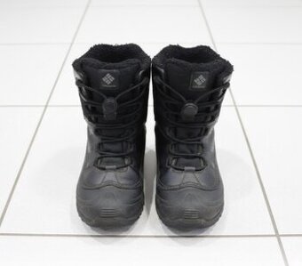 33 černé columbia zimni boty sněhule