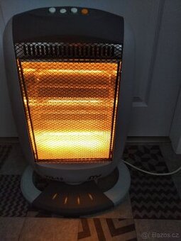 Otočné halogenové topení, topný přístroj, přímotop