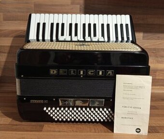 Akordeon (harmonika, heligonka) Delicia jako nová