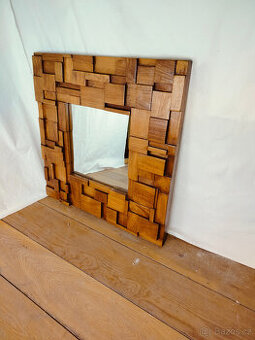 Designové zrcadlo TEAK