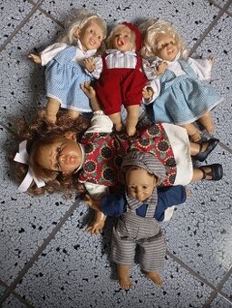 Panenky šklebik, šašek atd.