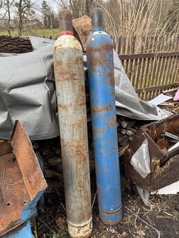 Staré tlakové lahve autogen ZDARMA