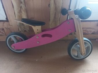 dřevěné odrážedlo 2 v 1 mini