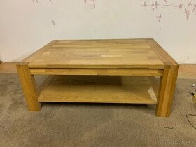 Konferenční stolek dubový masiv - 1