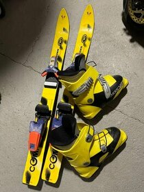 Dětské lyže Rossignol s lyžáky (lyže 80cm,lyžáky 227mm)