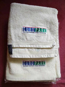 NOVÝ ručník s logem EUROPARK - třeba pro sběratele