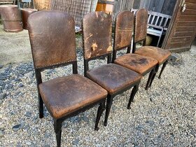 Starožitné zámecké židle k renovaci - 1