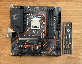 GIGABYTE B365 M AORUS ELITE + Intel Core i7-9700F