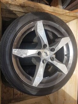 ALU kola AEZ, Bridgestone Turanza 225/45 R17 - 1