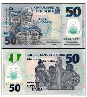 Nigérie - 50 Naira bankovka, 2023, UNC