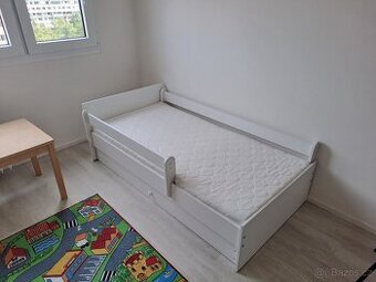 Postel 160x80 s matrací a uloznym prostorem