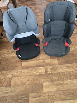 Prodám autosedačky Cybex solution Isofix a Kinderkraft isofi