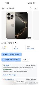 Prodám IPhone 16 pro