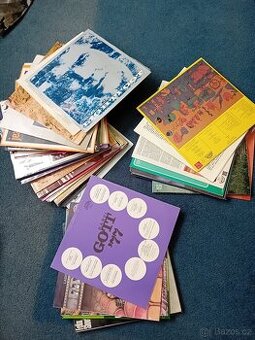 Vinylové LP a SP desky různých žánrů