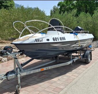 Motorový člun Darmar 470 open motor Mercury 60hp