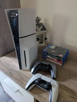 PlayStation 5 s mechanikou 1Tb + 2 ovladače